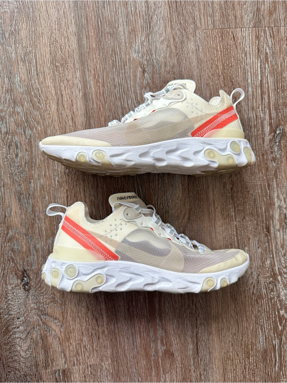 Nike React Element 87 Sail Light Bone
